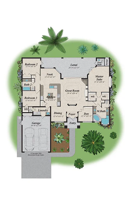 Textured grey color floor plan option F — textured grey finish for residential floor plan design