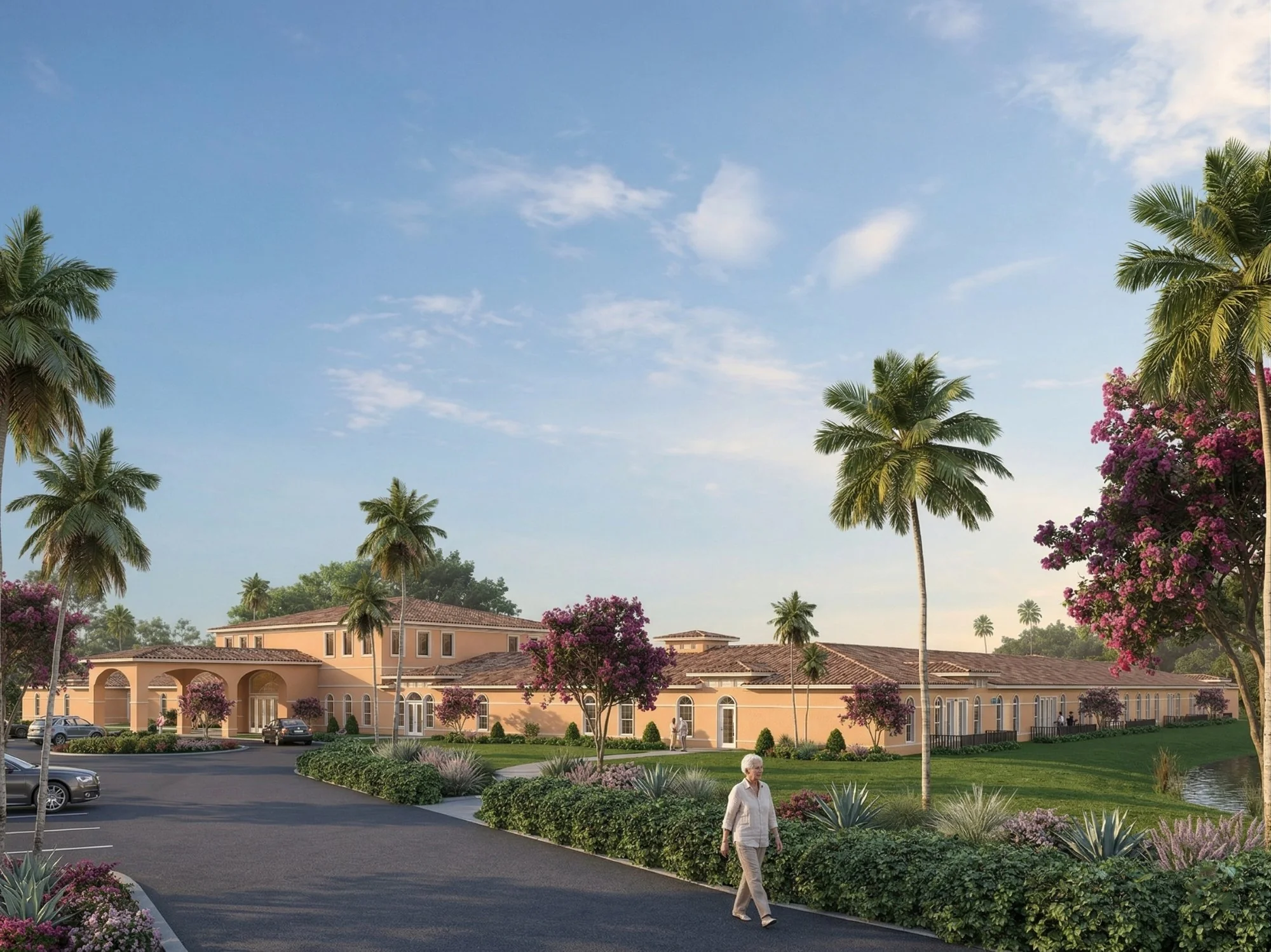 Assisted living facility rendering